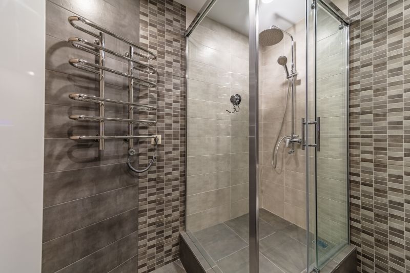 Modern Shower with Glass Walls